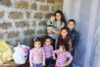 Une famille de réfugiés du Haut-Karabakh soutenue par des partenaires de CSI. (csi)