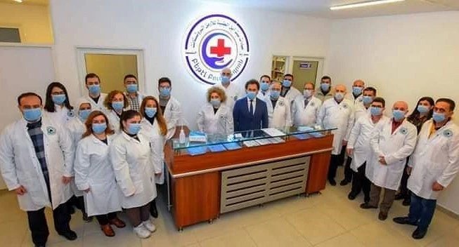 L’équipe médicale et soignante de la polyclinique « Bethel » à Alep lutte professionnellement contre la propagation du coronavirus. (fb Armenian Evangelical Bethel Church)