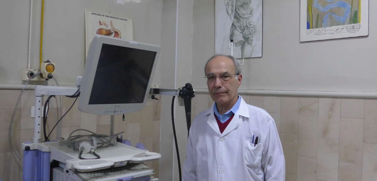 « Nous souffrons de l’embargo et des sanctions », Dr. Nabil Antaki, gastro-entérologue à Alep. (csi)