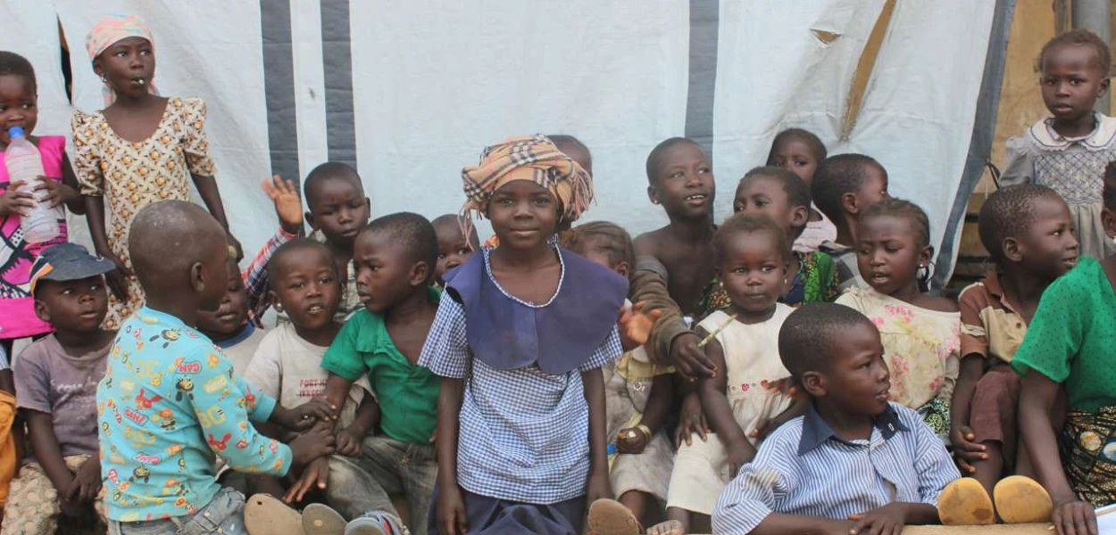 Des enfants à Jos, dans le camp chrétien de réfugiés. (csi)