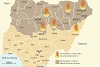 «Boko Haram» est particulièrement actif dans les États situés au nord-est du pays où s’est installée une véritable guerre civile: Yobe, Kano, Bauchi, Borno et Kaduna; «Boko Haram» est responsable d’attaques et d’enlèvements presque quotidiens.