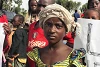 Une chrétienne nigériane proteste contre la violence continuelle perpétrée par les Peuls islamistes. (csi)