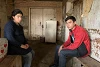 Sona (17 ans) et Derenik (15 ans) viennent de Martuni, une ville qui a été cédée à l’Azerbaïdjan. Après la destruction de leur maison, ils ont dû rester dans cette cave. (csi)