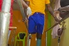 Lors d’une attaque islamiste, le chrétien nigérian Victor Markus a perdu sa jambe droite. Des dons de CSI l’aident à retrouver une vie normale. (csi)
