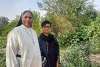 Sadaf Khan avec une religieuse. csi
