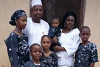 Le pasteur Buba Aliyu avec sa famille. csi