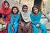 La Pakistanaise Seema Aktar avec trois de ses cinq enfants. csi