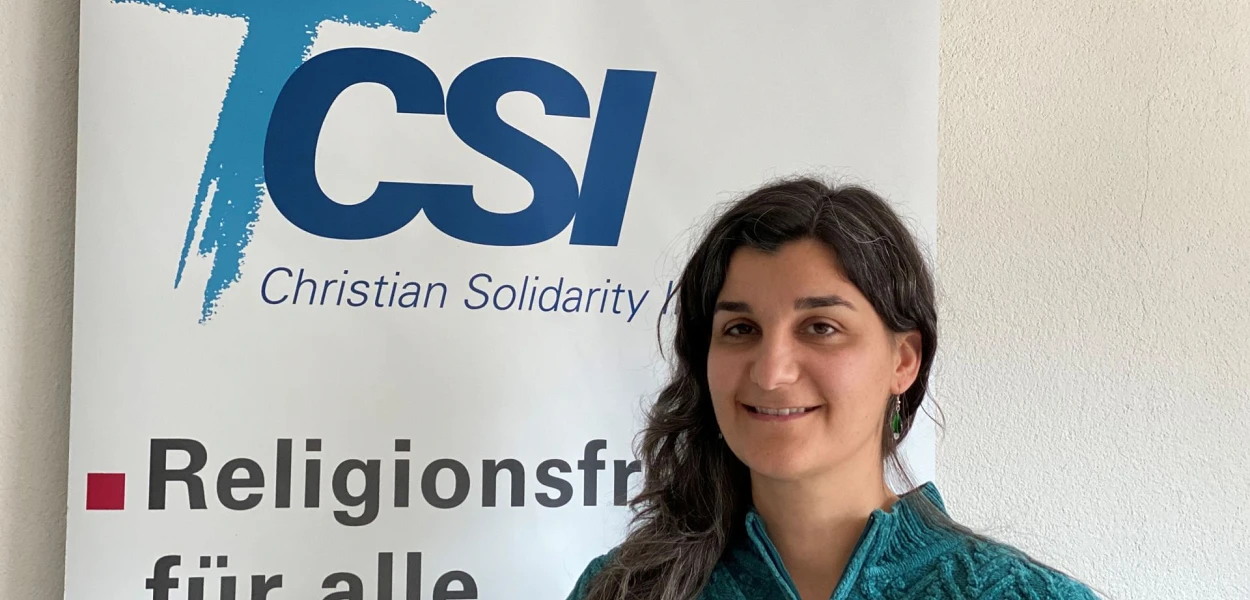 Zeina Shaheen soutiendra CSI dans son travail d’information sur la Syrie. csi
