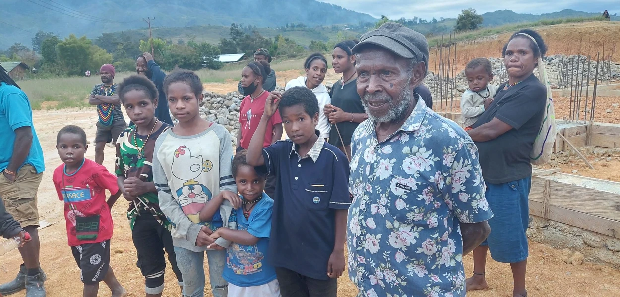 Ces habitants de Nduga ont fui vers Wamena, la capitale de la province de Papouasie des hautes terres. csi