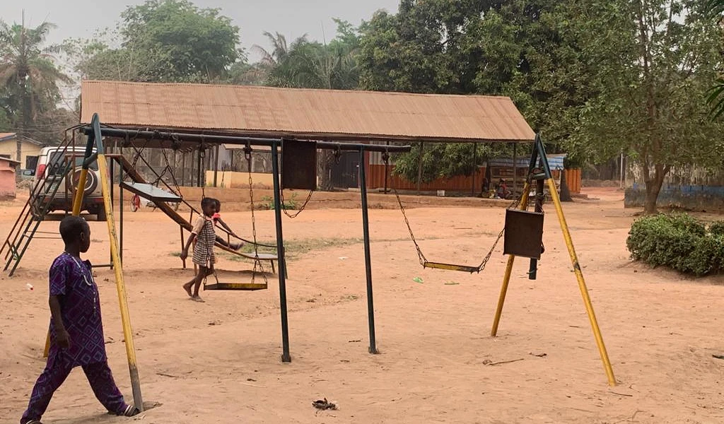Une aire de jeux dans l’État fédéré d’Enugu. csi
