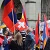 Parmi les drapeaux arméniens, il y avait quelques drapeaux suisses. csi
