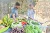 Avec l’aide de CSI, Eshio a pu ouvrir un stand de légumes à Dhaka. csi